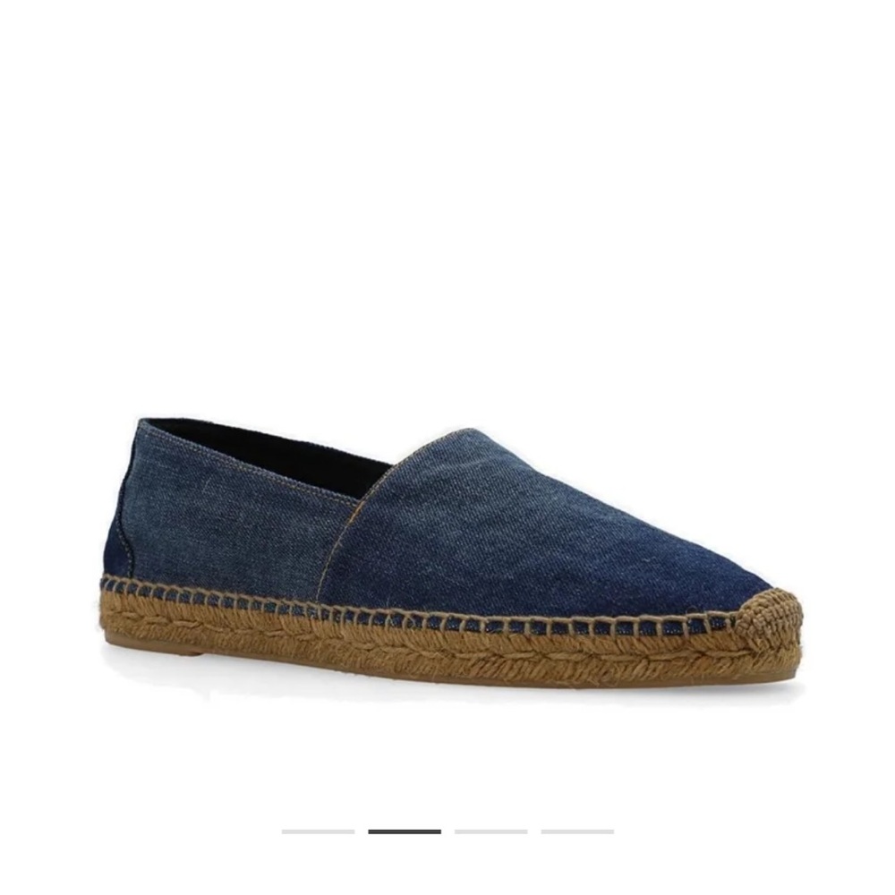 Yves Saint Laurent Blue Espadrilles